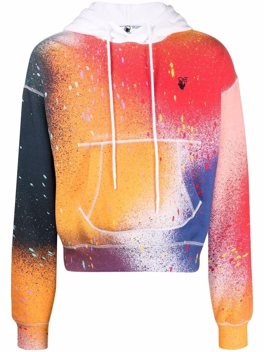 x Katsu spray paint hoodie - 1