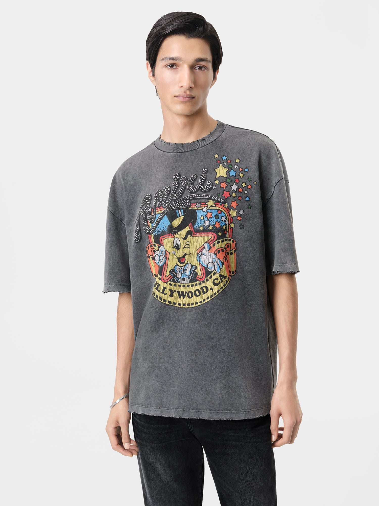 関税・送料込 AMIRI HOLLYWOOD OVERSIZED TEE Amiri 