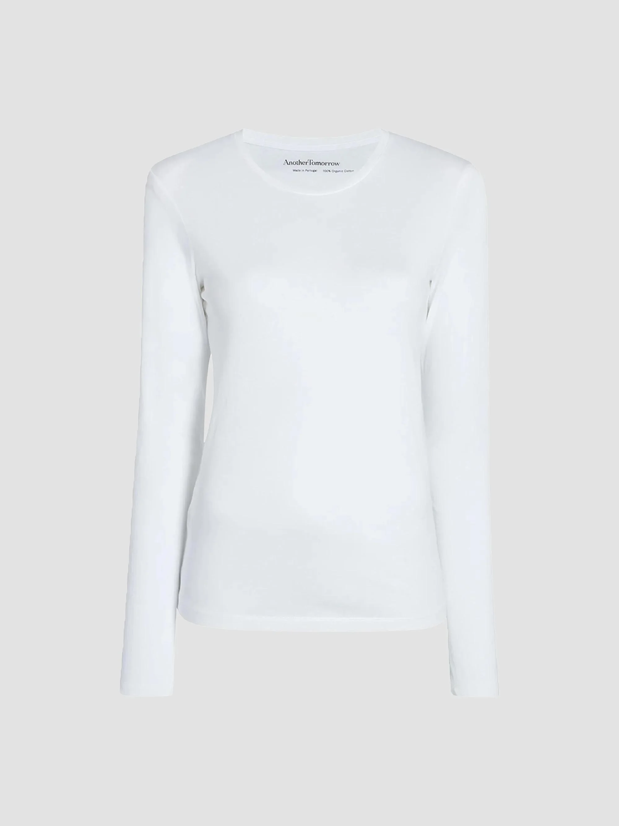 Women's Long Sleeve Tee - White - 1