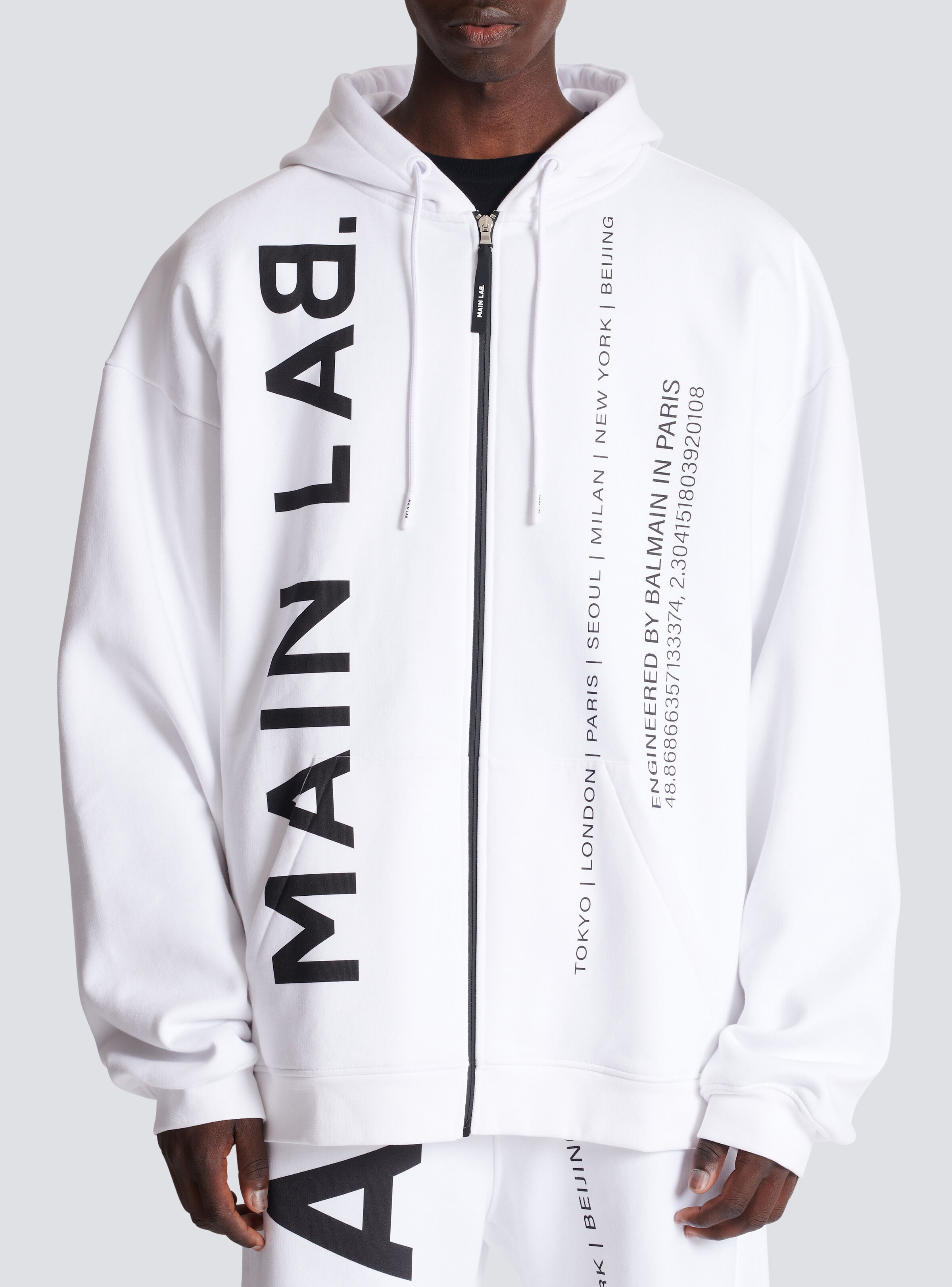Main Lab zipped hoodie - 5