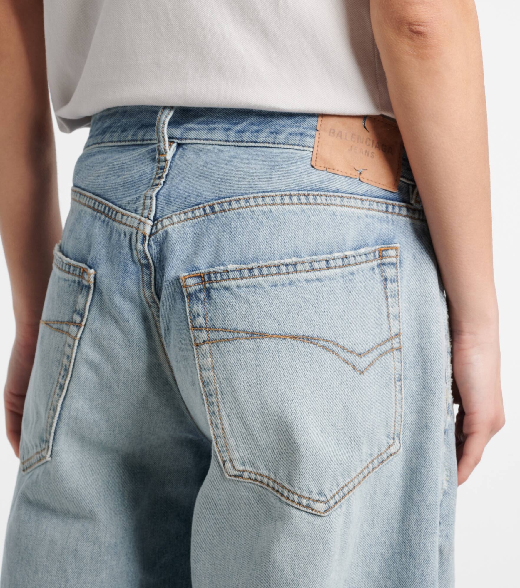 Baggy wide-leg jeans - 6