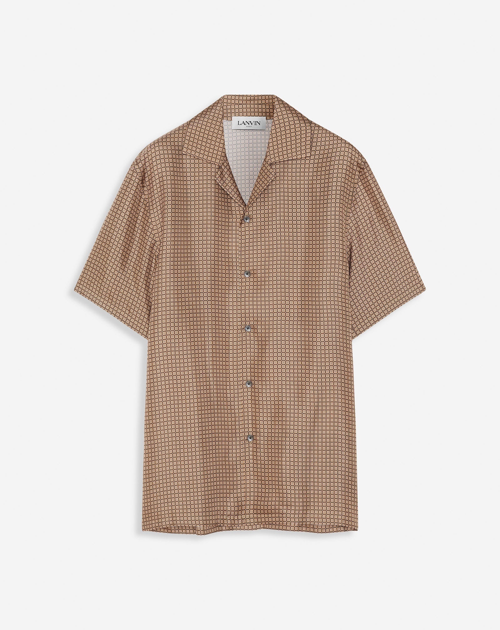 PRINTED BOWLING SHIRT - 1