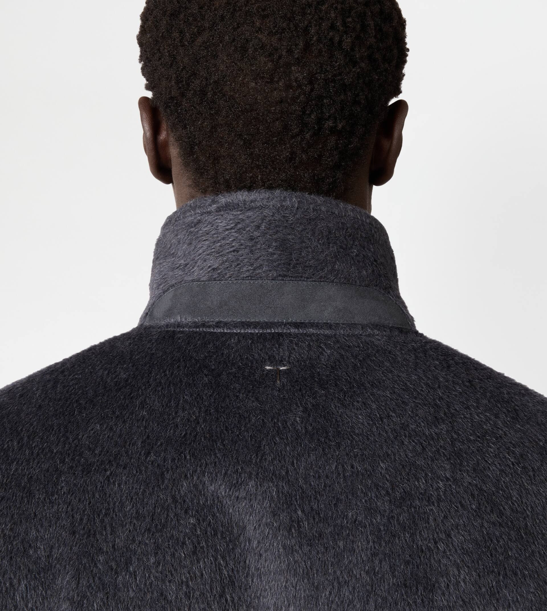SHORT COAT IN WOOL - GREY - 9