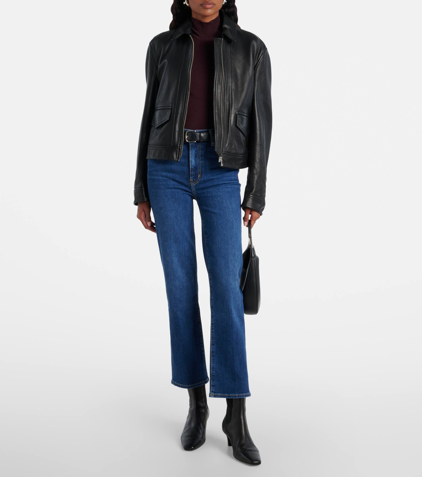 Sleek flared jeans - 2