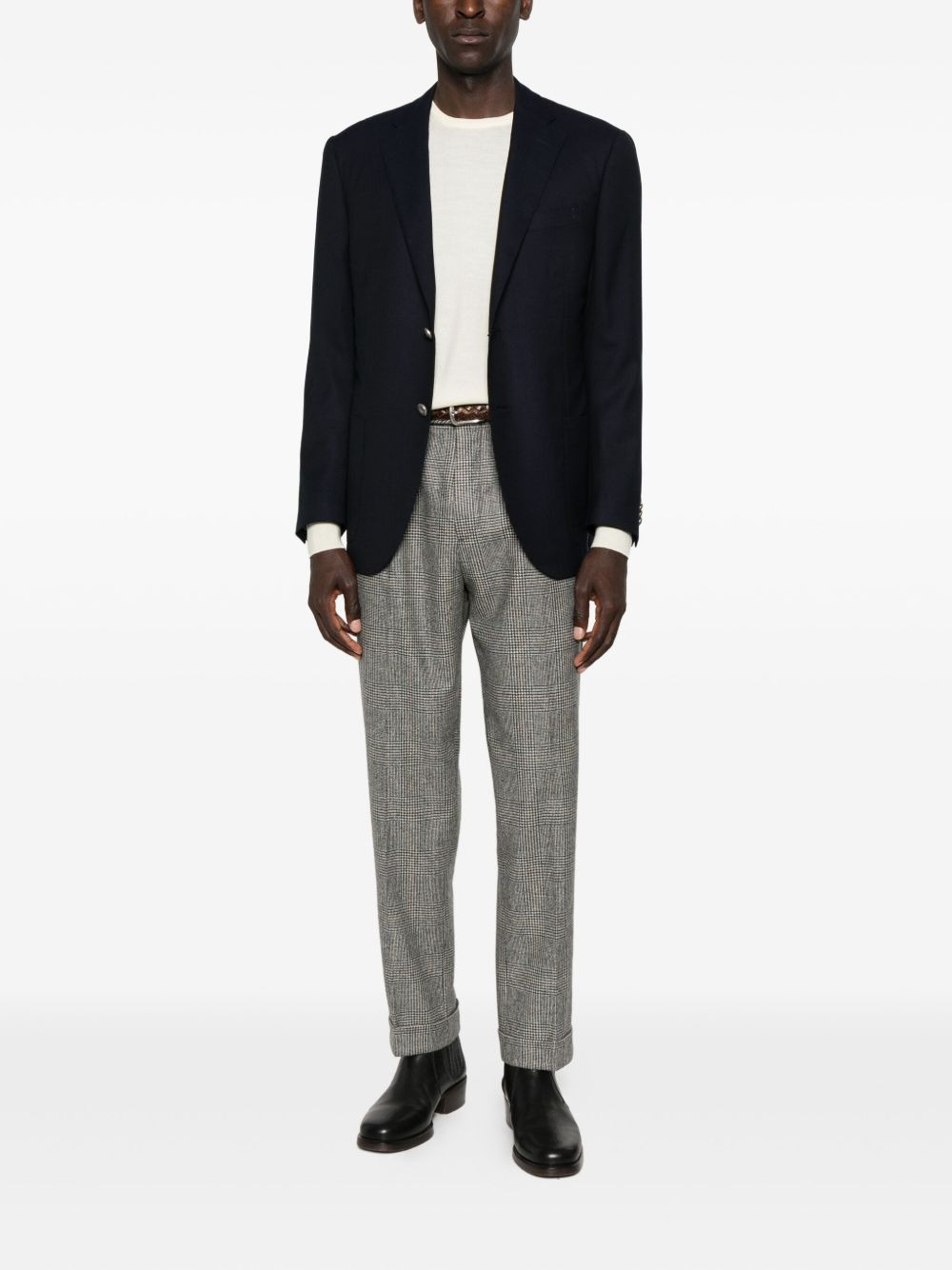 two-button patch-pocket blazer - 2