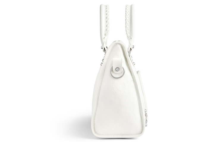 (WMNS) Balenciaga Le City Medium Bag 'White' 7977862AA9S9104 - 4
