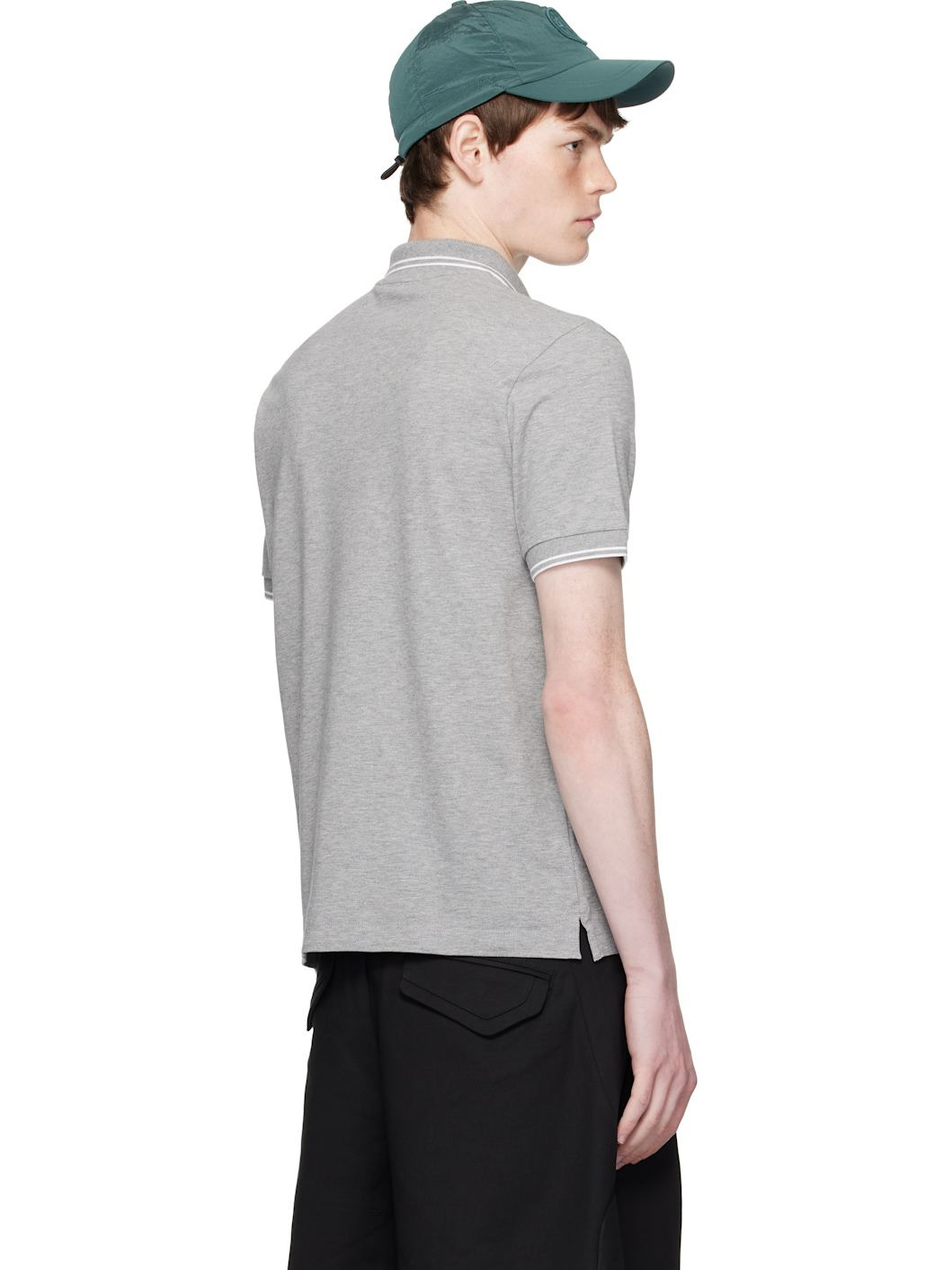 Gray 2200007 Organic Cotton Polo - 3