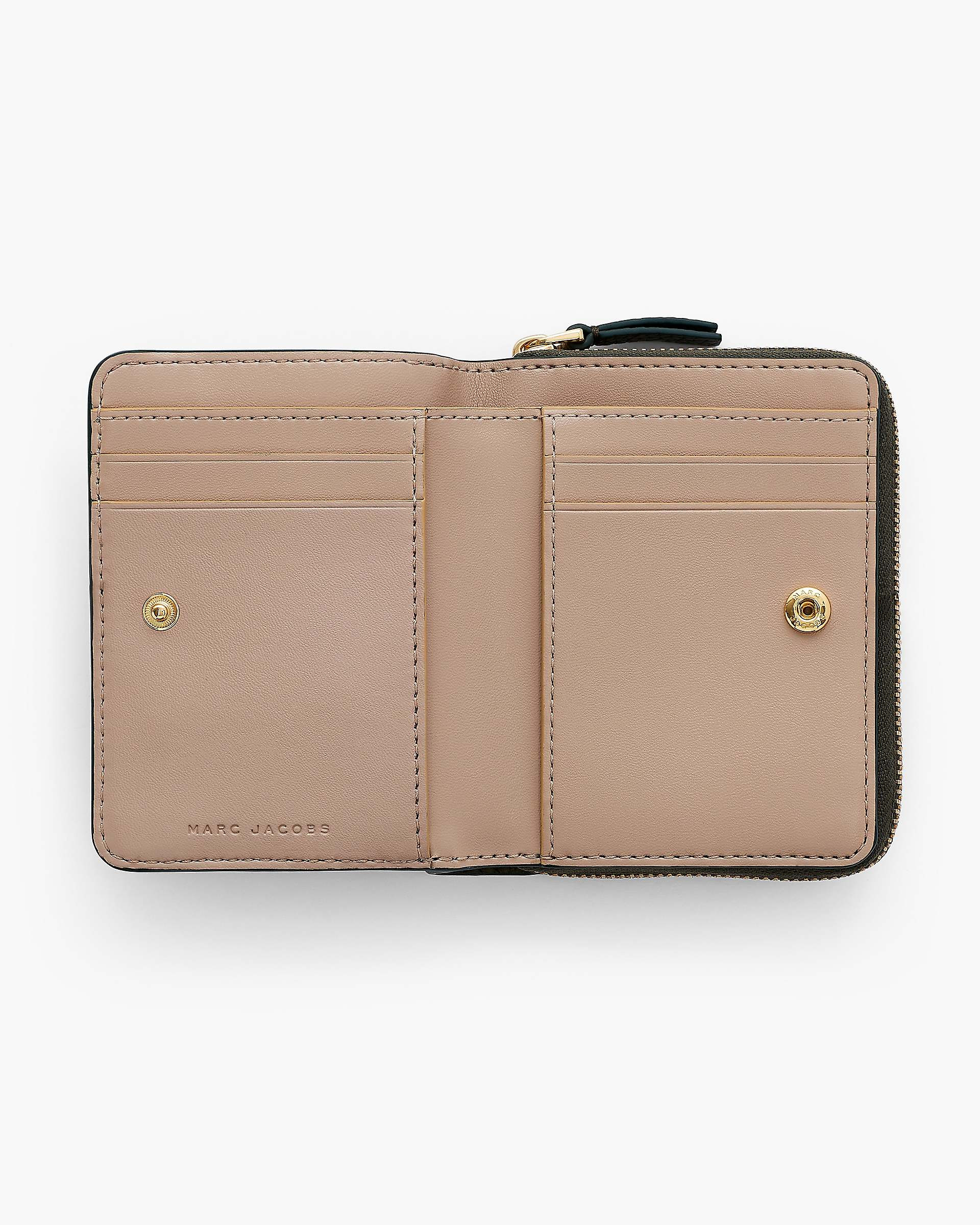 THE LEATHER MINI COMPACT WALLET - 2