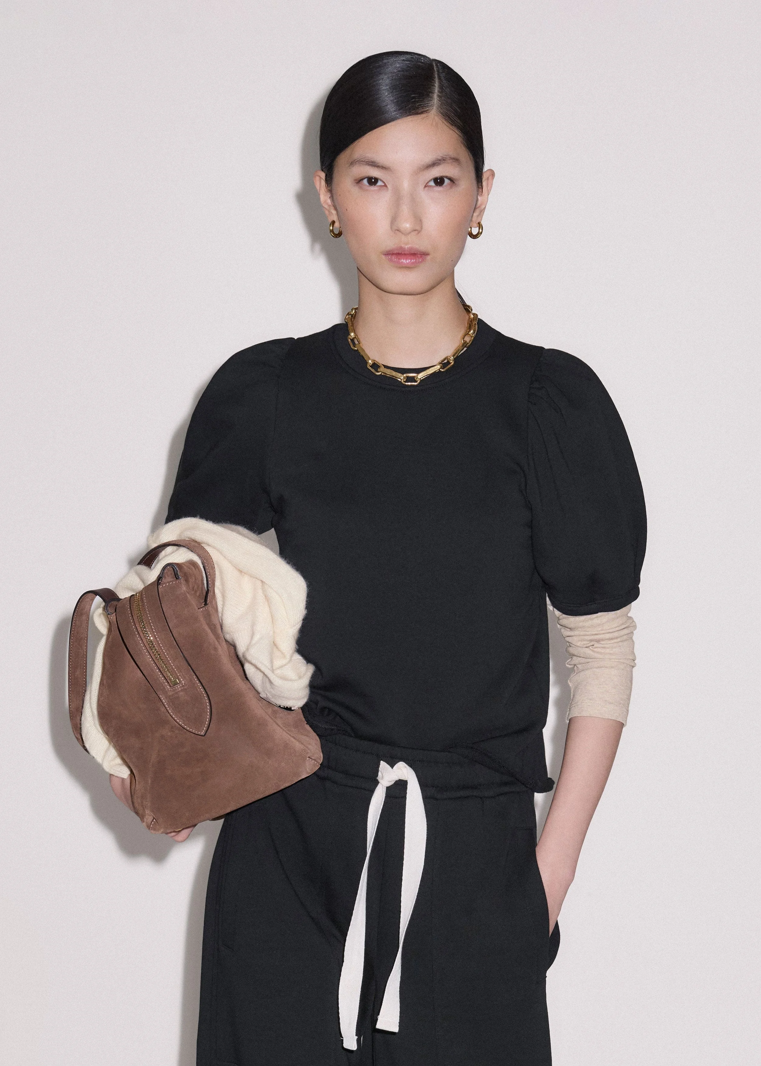 Feminine Sleeve Tee - 1