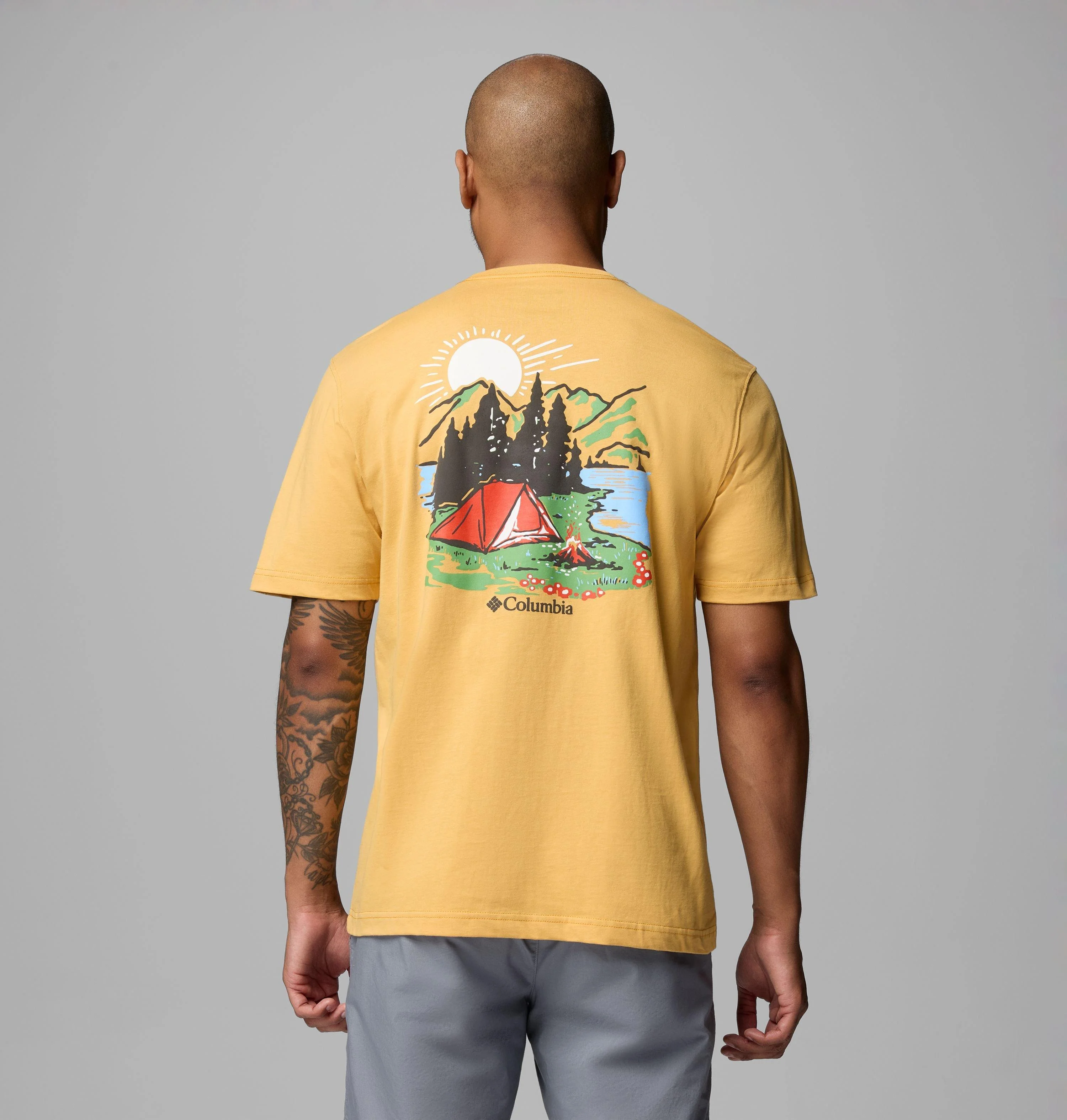 Men’s Thistle Camping CSC Short Sleeve T-Shirt - 1