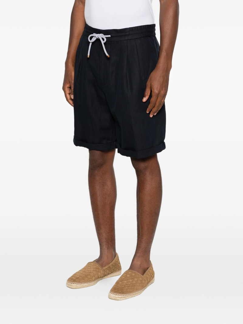 drawstring pleated shorts 3
