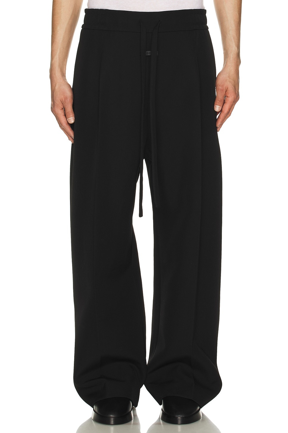 Drawstring Wide Leg Pant - 4
