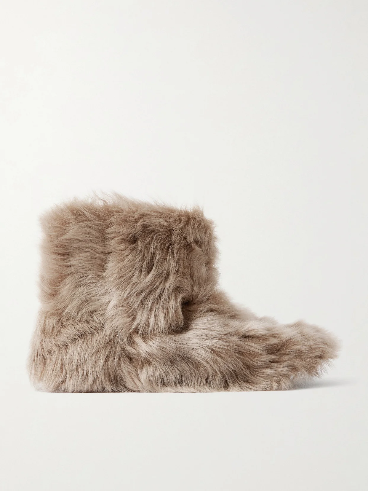 Big Boot Shearling Ankle Boots - 1