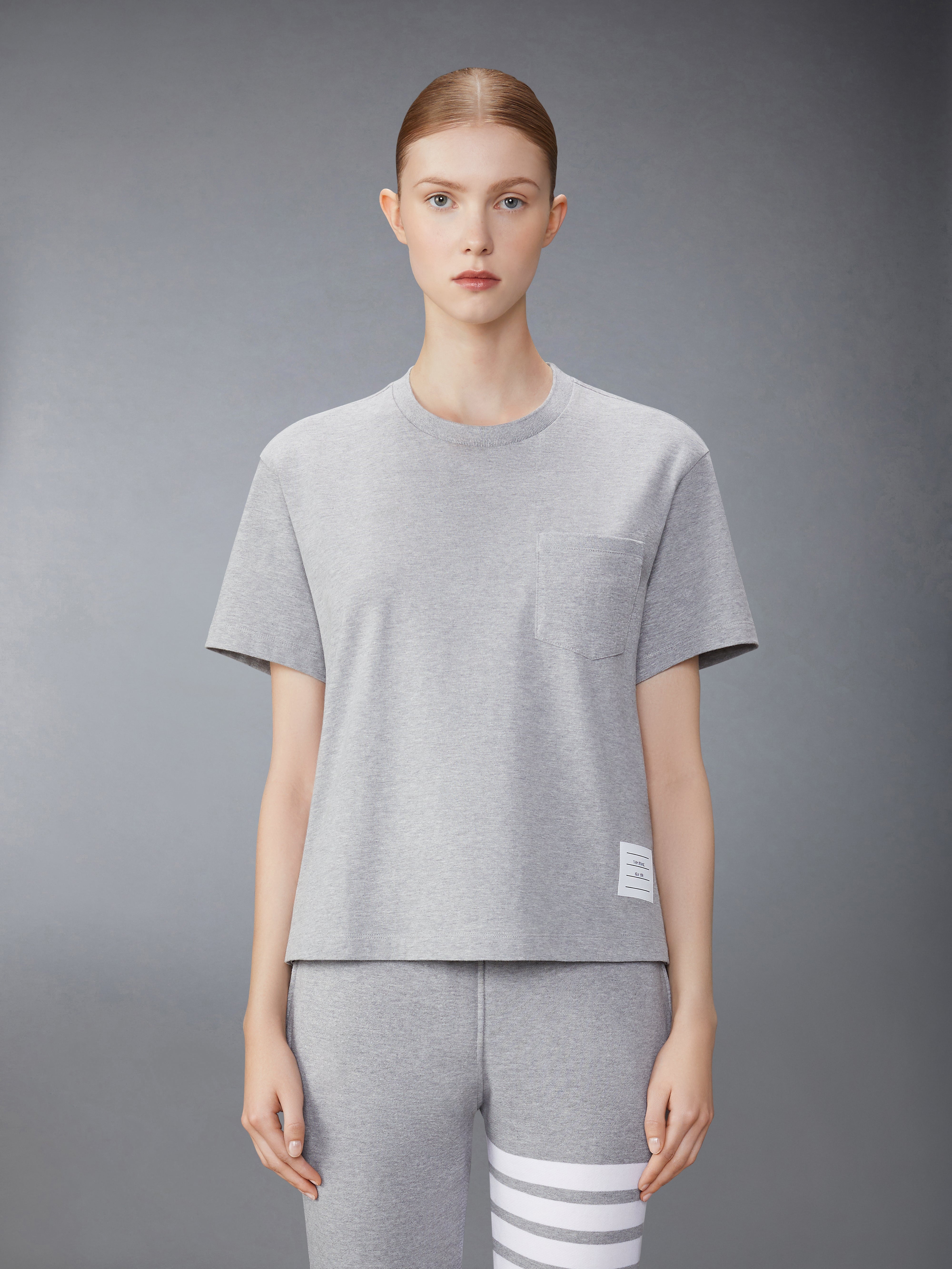 MEDIUM WEIGHT JERSEY BOXY FIT POCKET TEE - 2