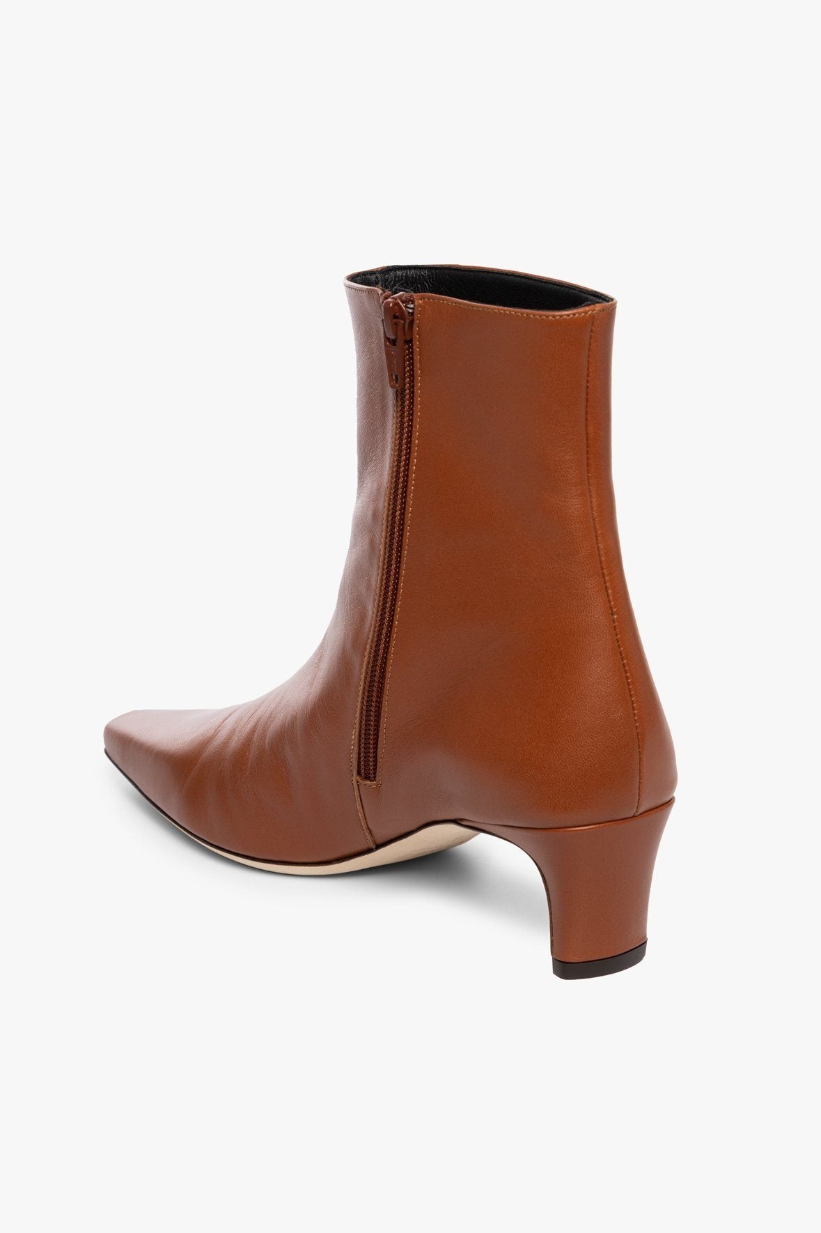 STAUD WALLY ANKLE BOOT TAN - 4