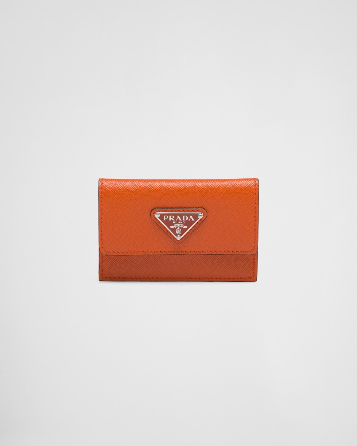 Saffiano leather card holder - 1