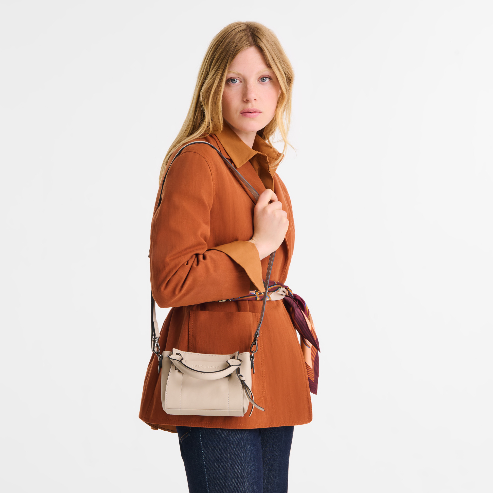Longchamp 3D XS Handbag Clay - Leather - 2