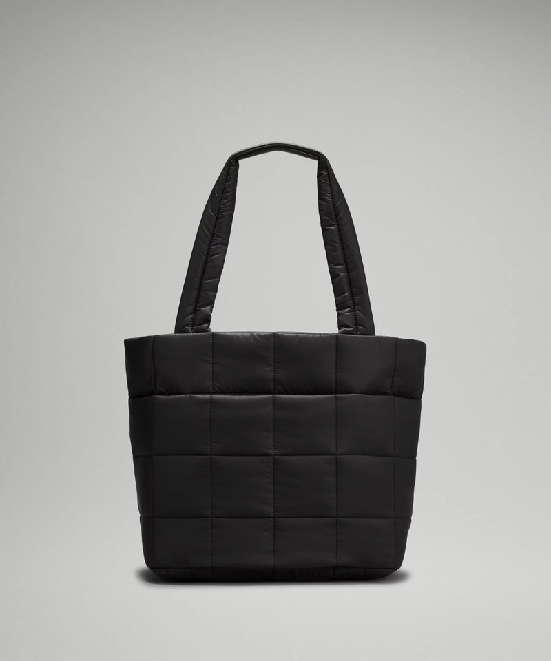 Quilted Grid Tote Bag 12L 3