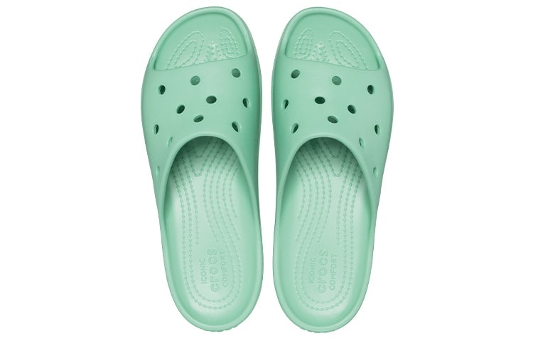 (WMNS) Classic Platform Sandals 'Green' 208180-3UG - 5