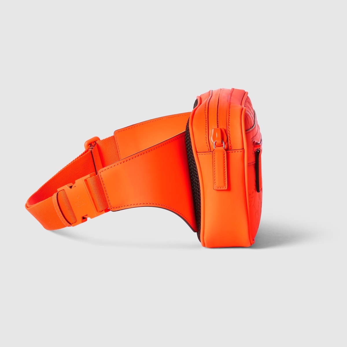 GG rubber-effect belt bag - 4