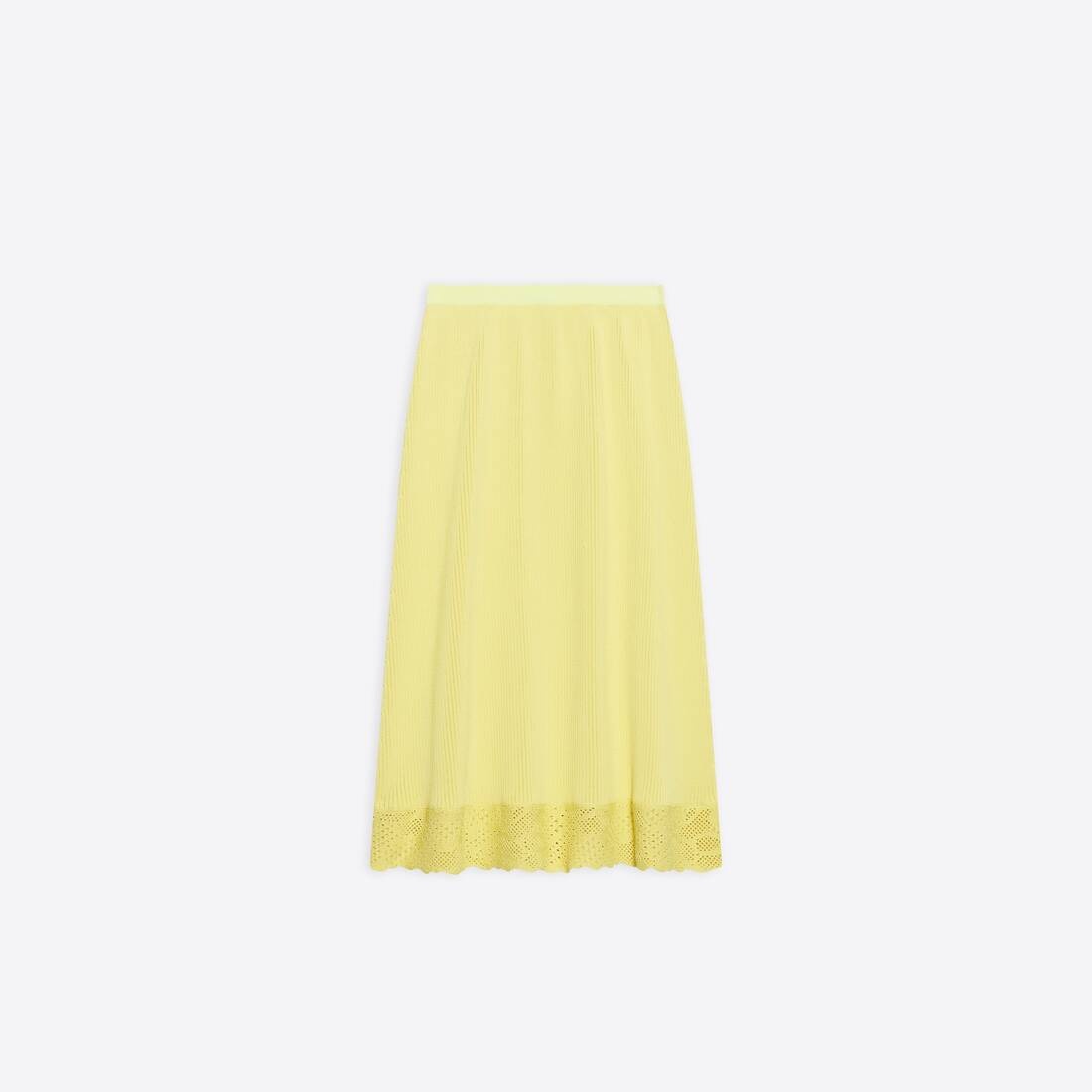 Women's Slip Skirt  in Yellow - 4