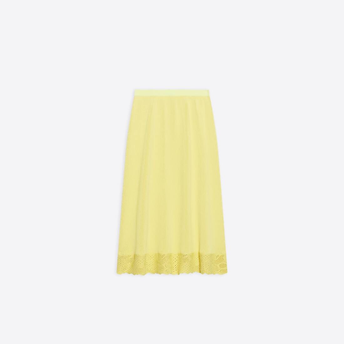 Women's Slip Skirt  in Yellow - 1