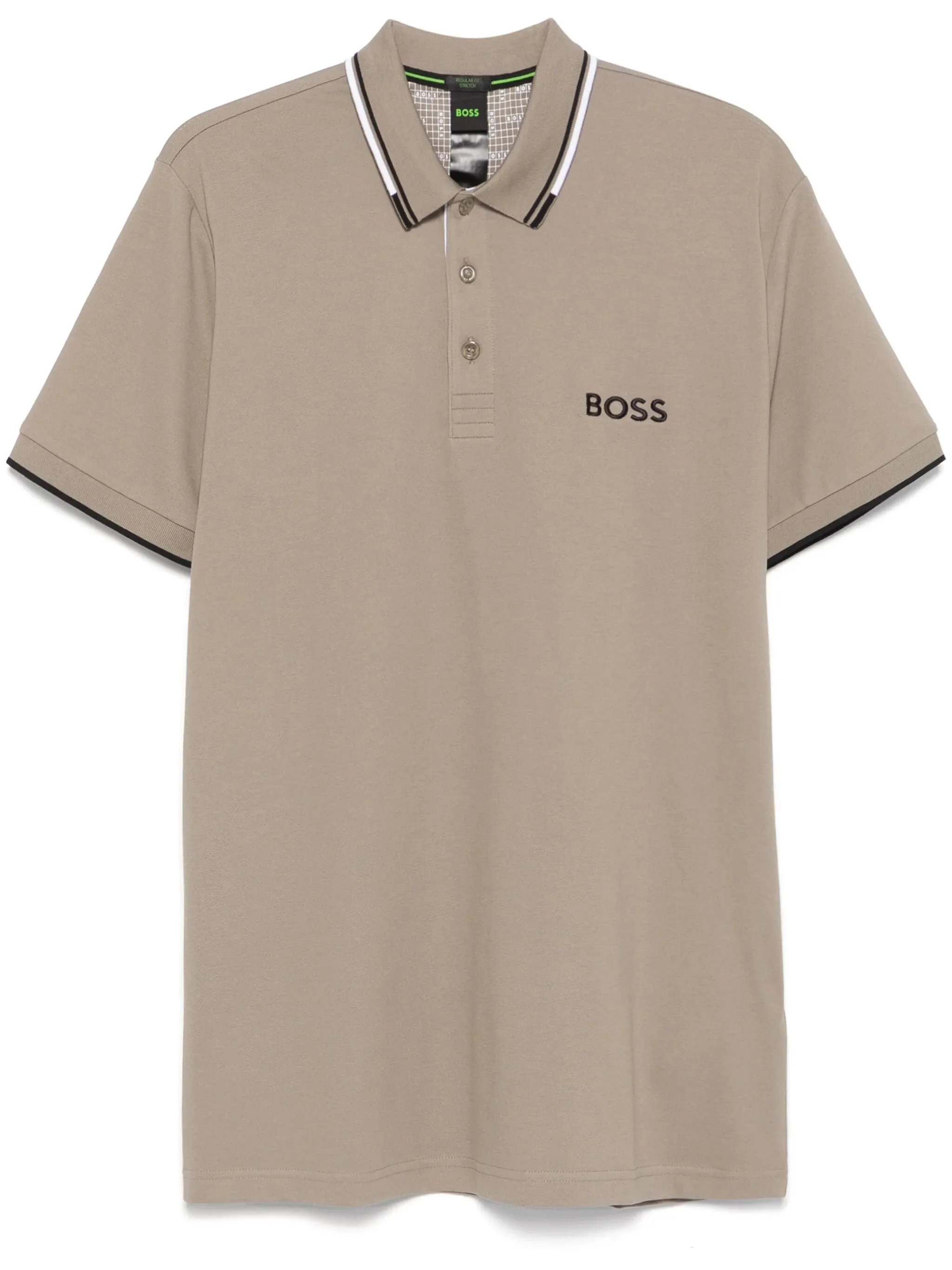 Boss Logo-embroidered Polo Shirt - 1