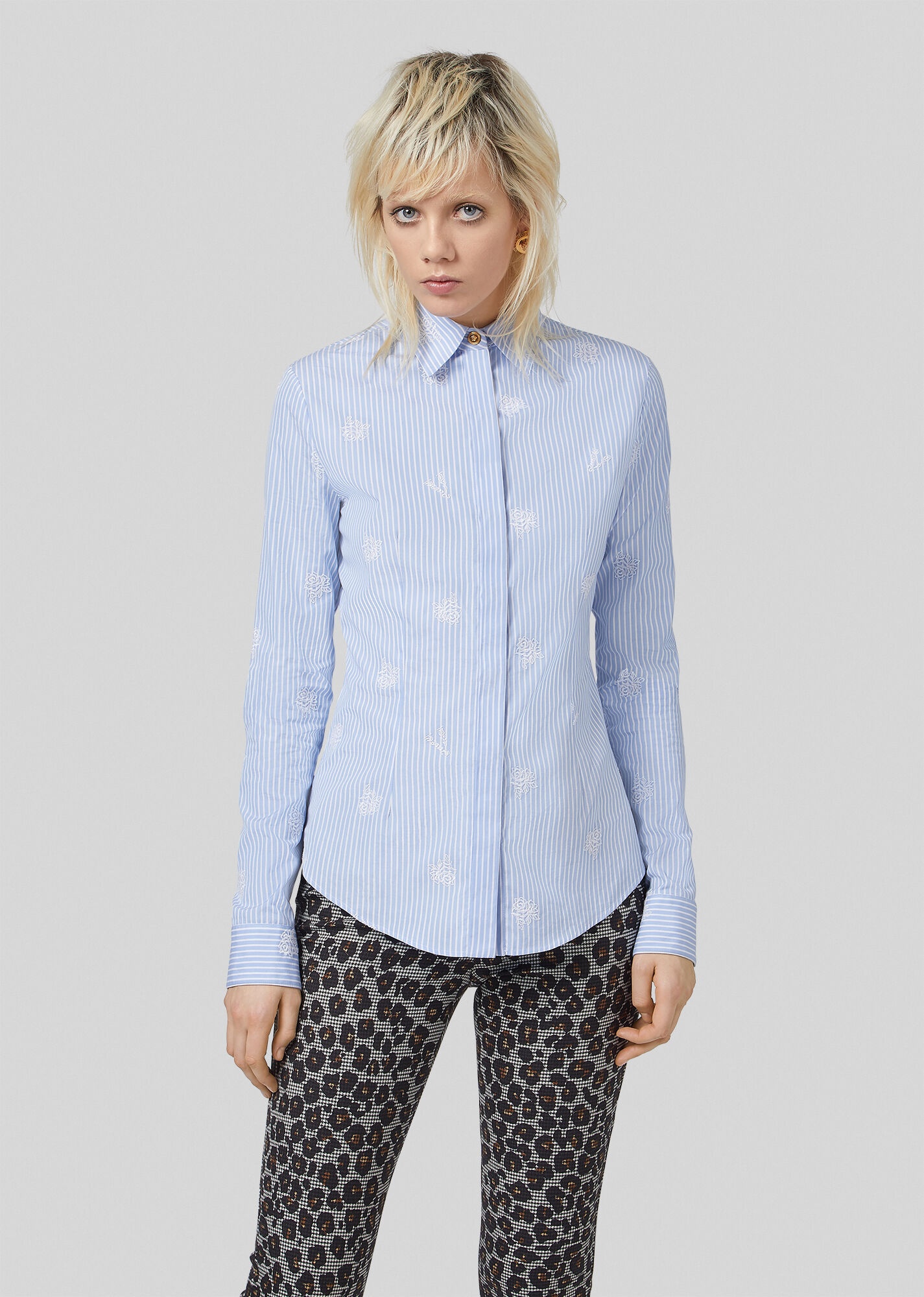 Embroidered Cotton Poplin Shirt - 2