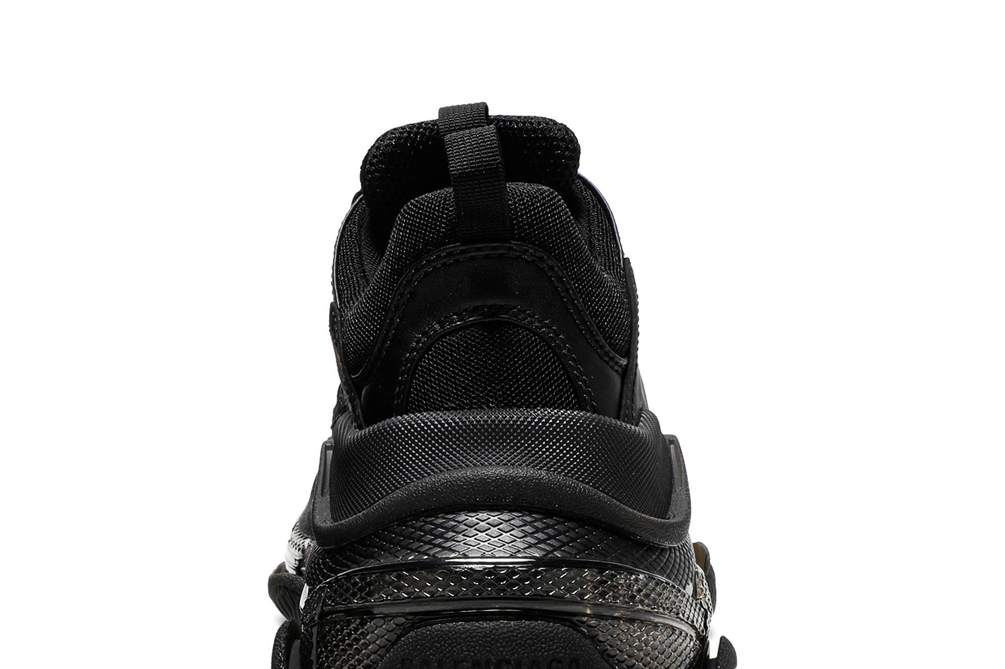 Balenciaga Wmns Triple S Sneaker 'Clear Sole - Black' - 7