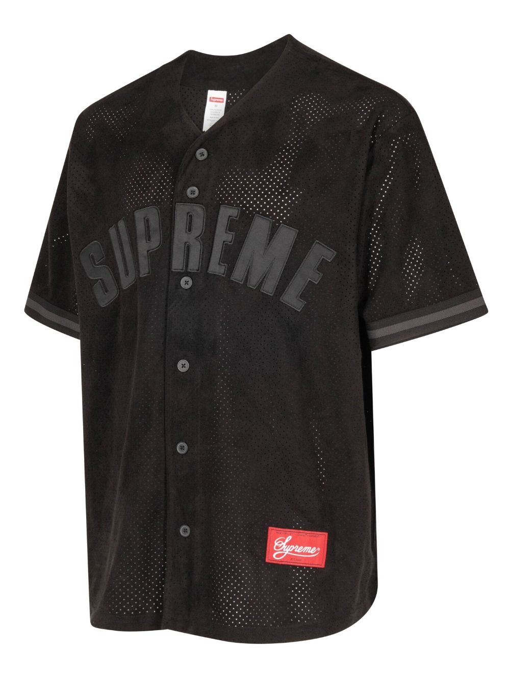 Ultrasuede mesh baseball jersey - 2