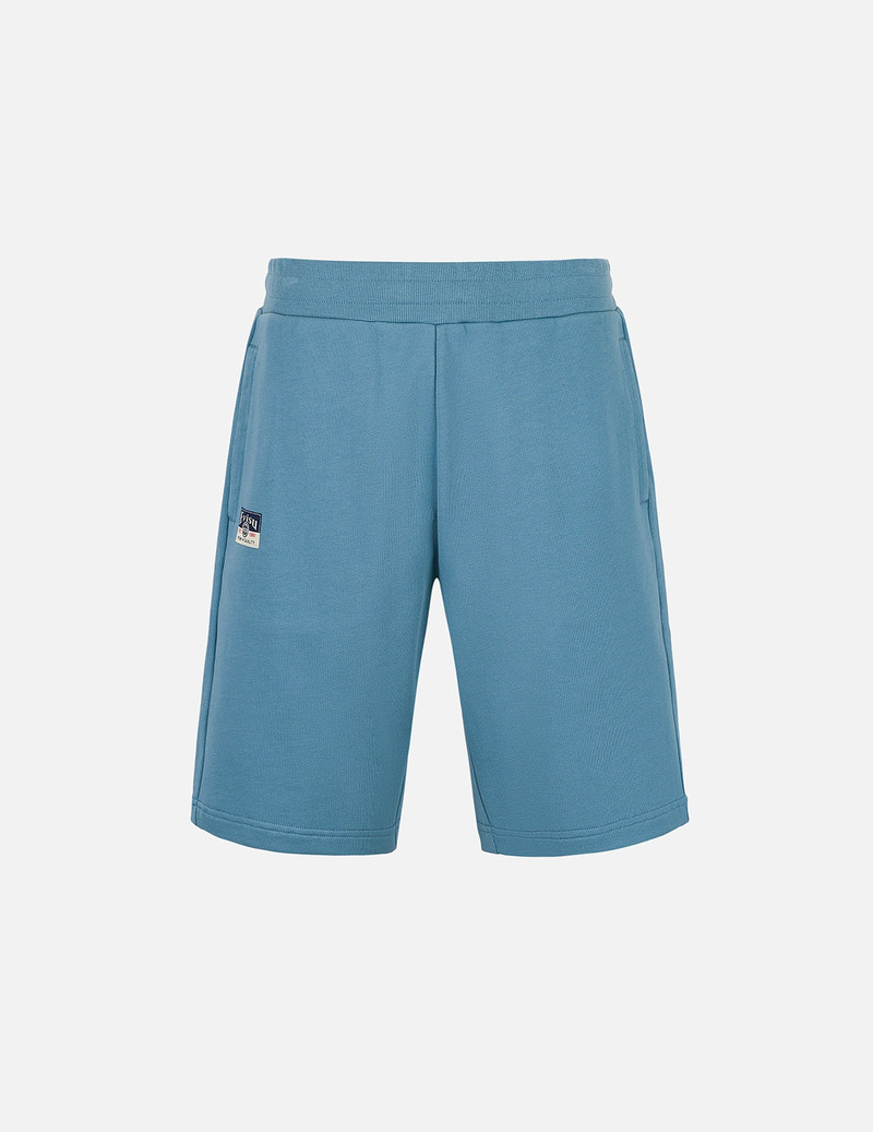 Seagull and EVISU Flag Print Regular Fit Sweatshorts - 1