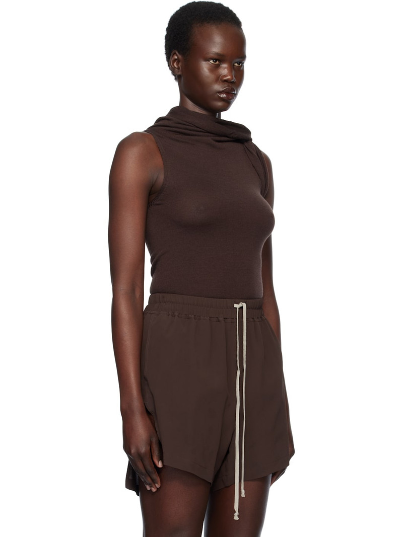 Brown Hollywood Banded Tank Top 2