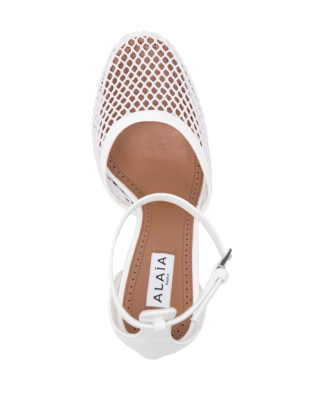 fishnet-detailing 90mm pumps - 4