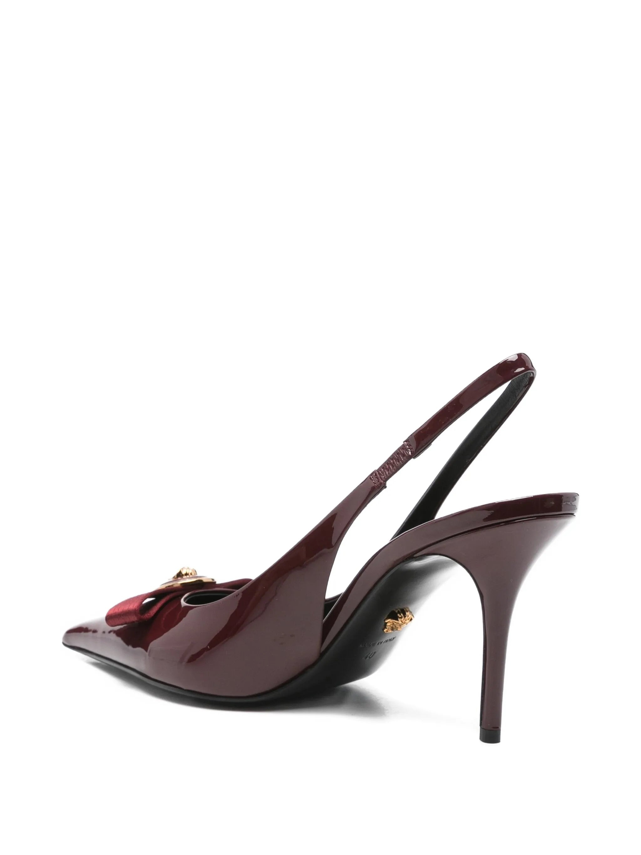 85mm Gianni Ribbon slingback pumps - 3