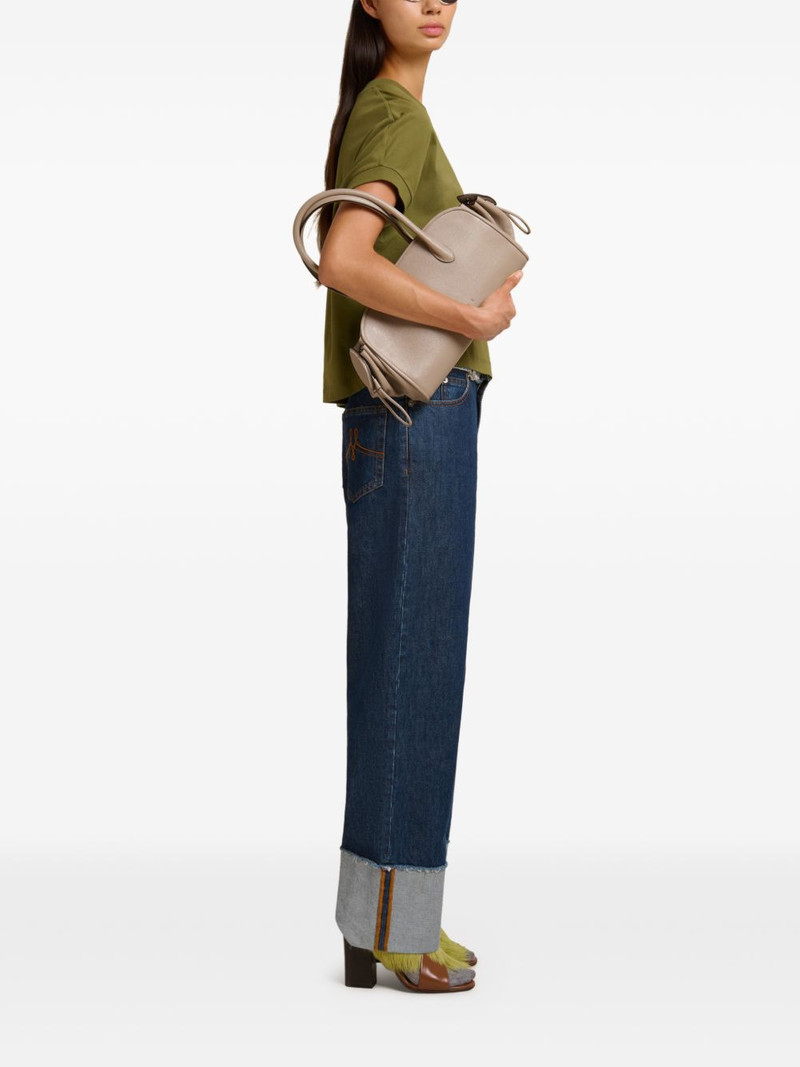 Marni cuffed logo-print T-shirt outlook