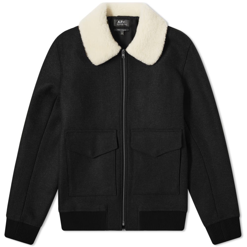 A.P.C. Ben Wool Jacket - 1