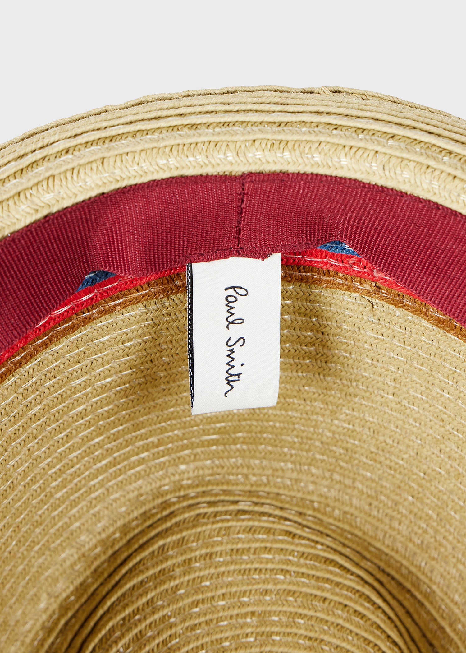 Beige 'Artist Stripe' Trim 'Trilby' Hat - 4