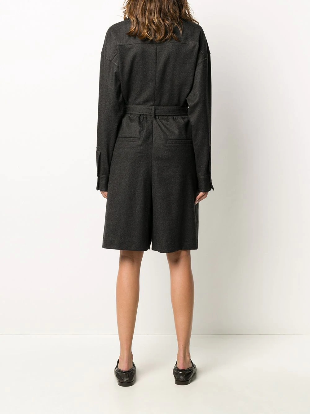 belted shirt dress - 4