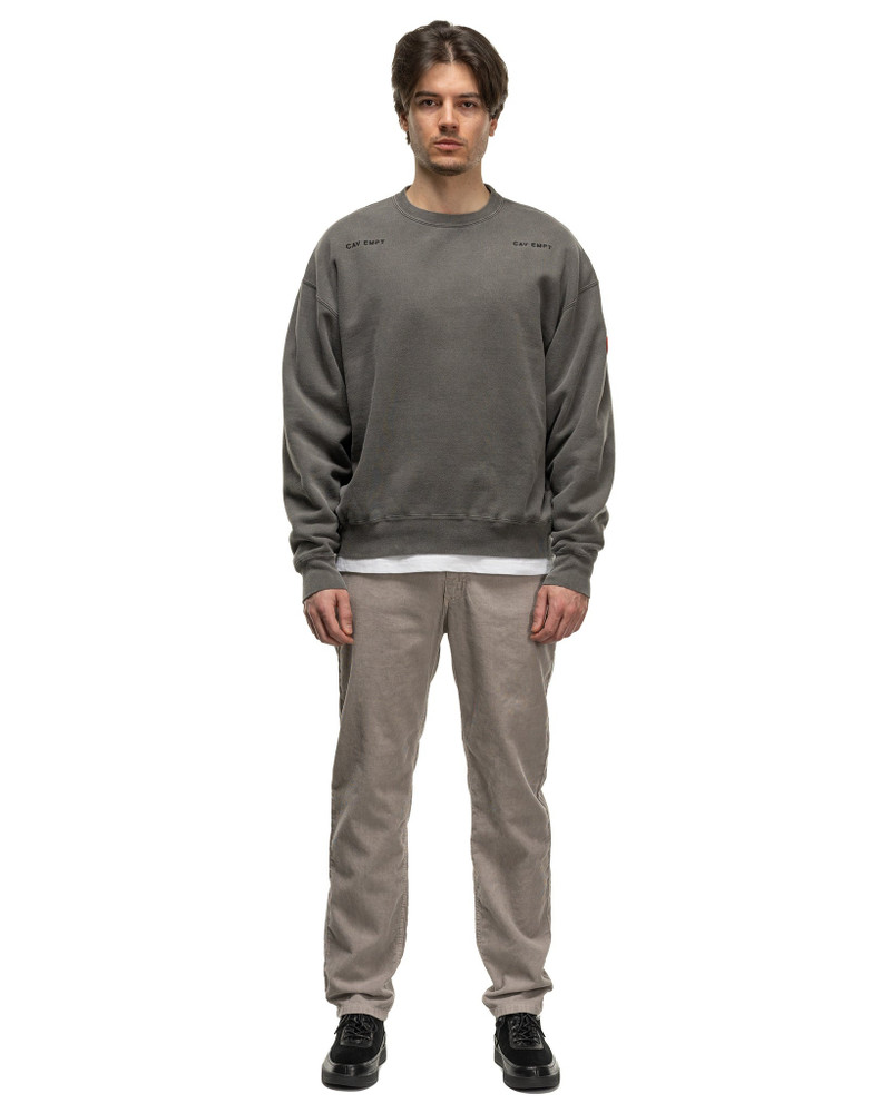 Cav Empt OVERDYE //// CREWNECK CHARCOAL outlook