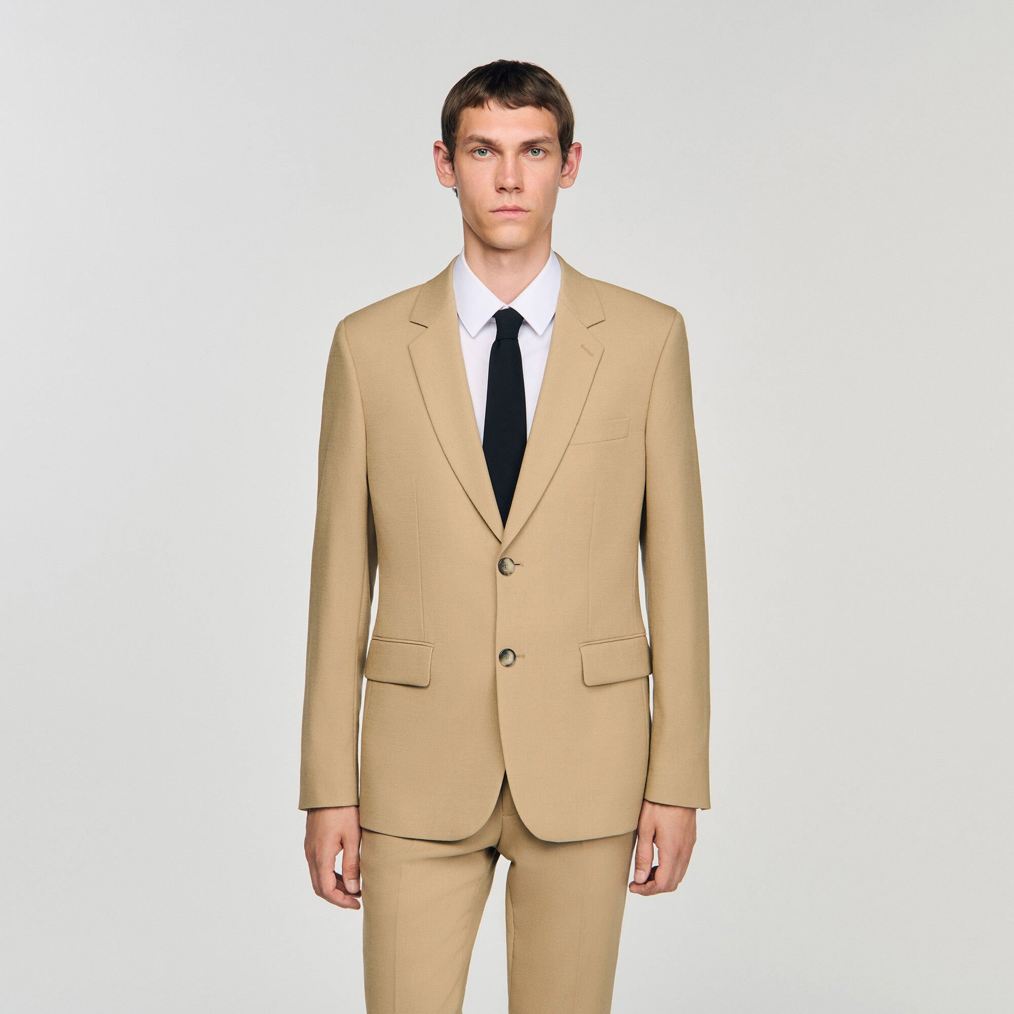 WOOL SUIT JACKET - 4