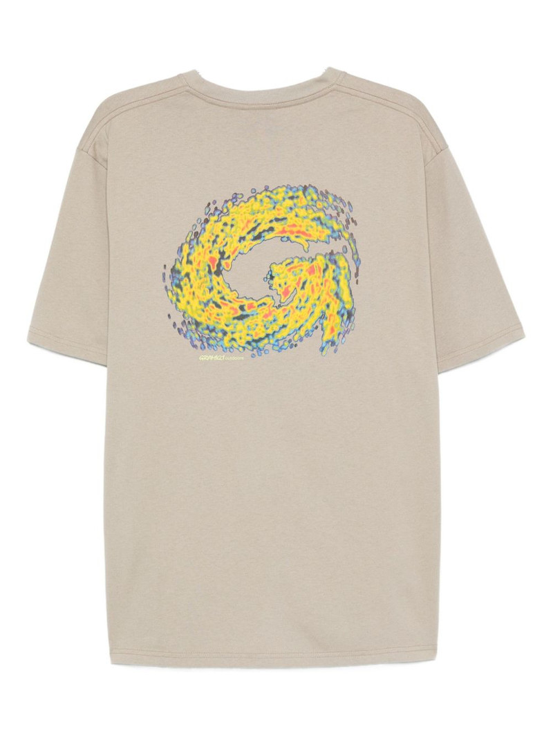 GRAMICCI logo-print t-shirt outlook