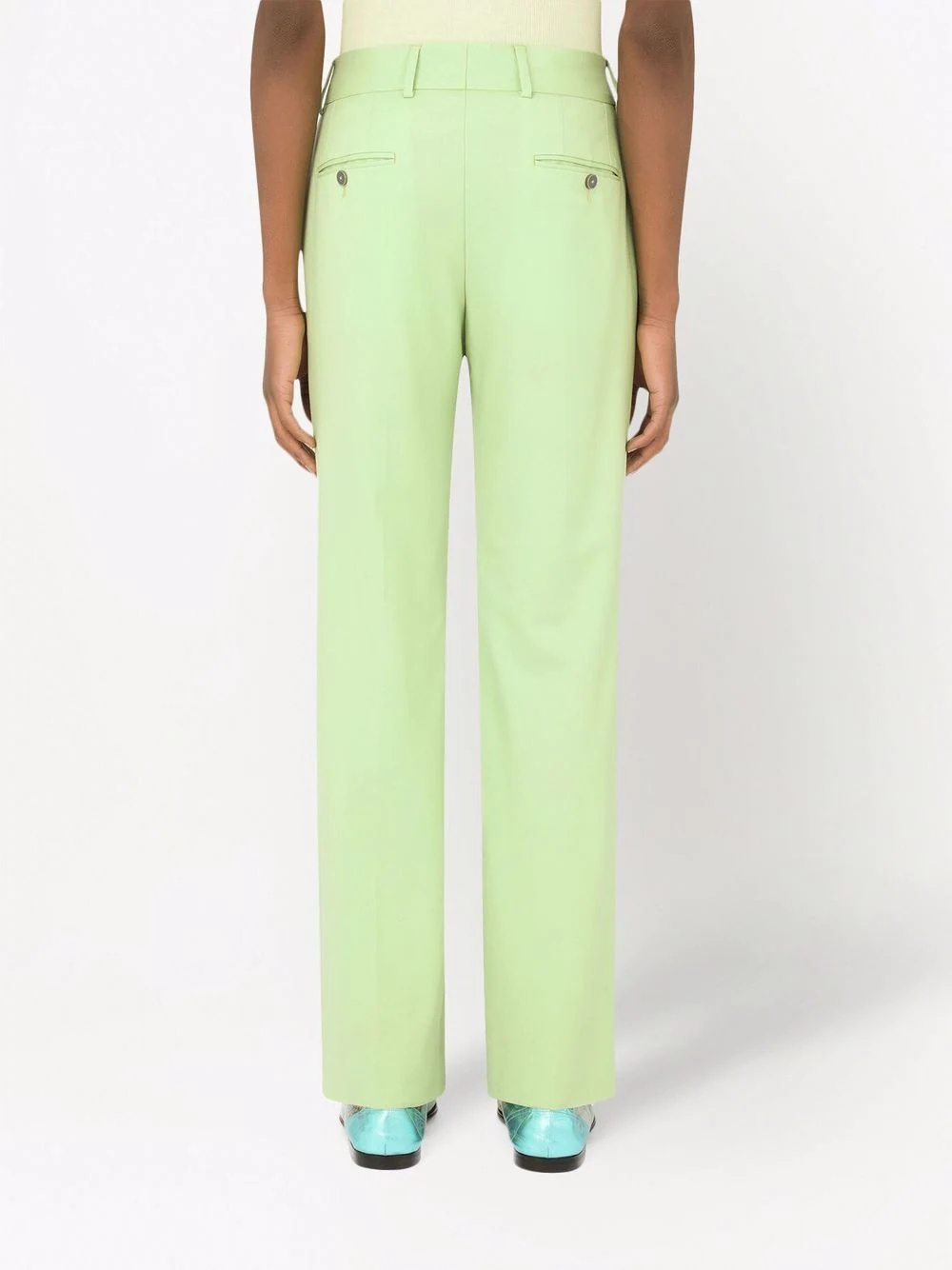 tailored wool trousers - 4