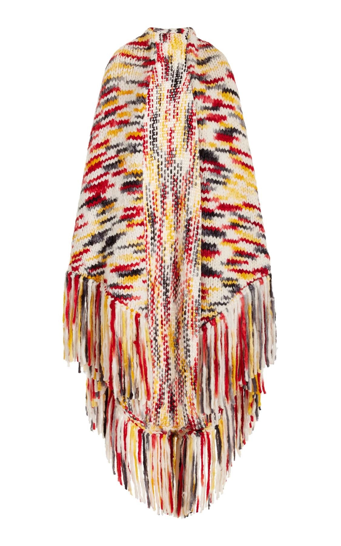 Lauren Space Dye Wrap in Fire Multi Welfat Cashmere - 1