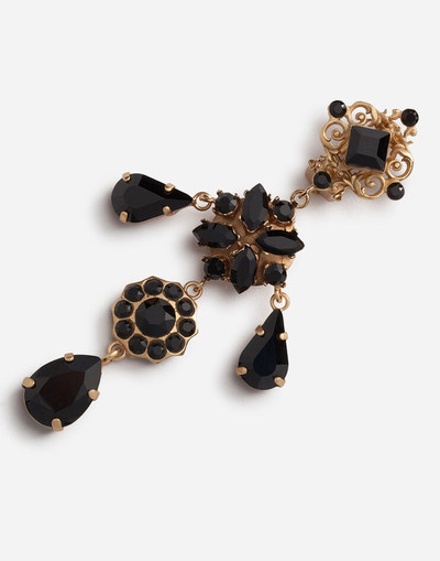 Dolce & Gabbana Drop earrings with rhinestone embellishment outlook