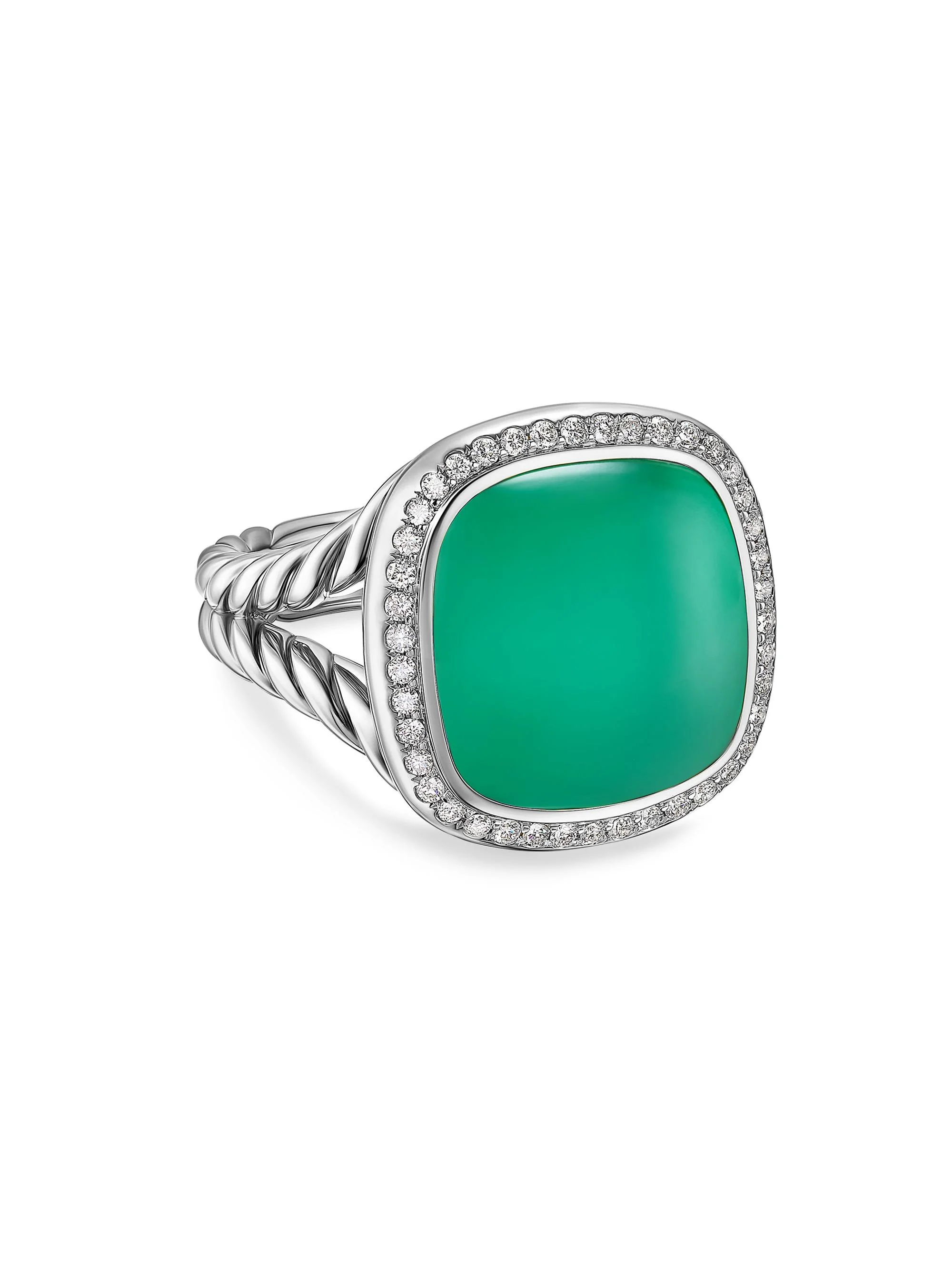 Women's Albion Ring in Sterling Silver - Lagoon Orchid - 1