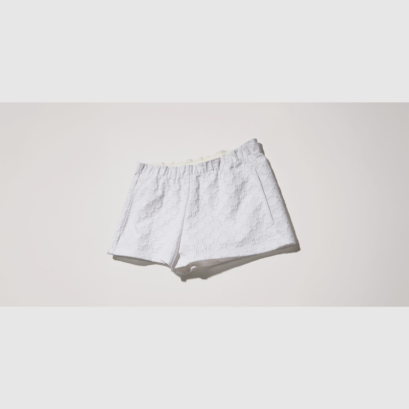 GUCCI GG jersey jacquard shorts outlook