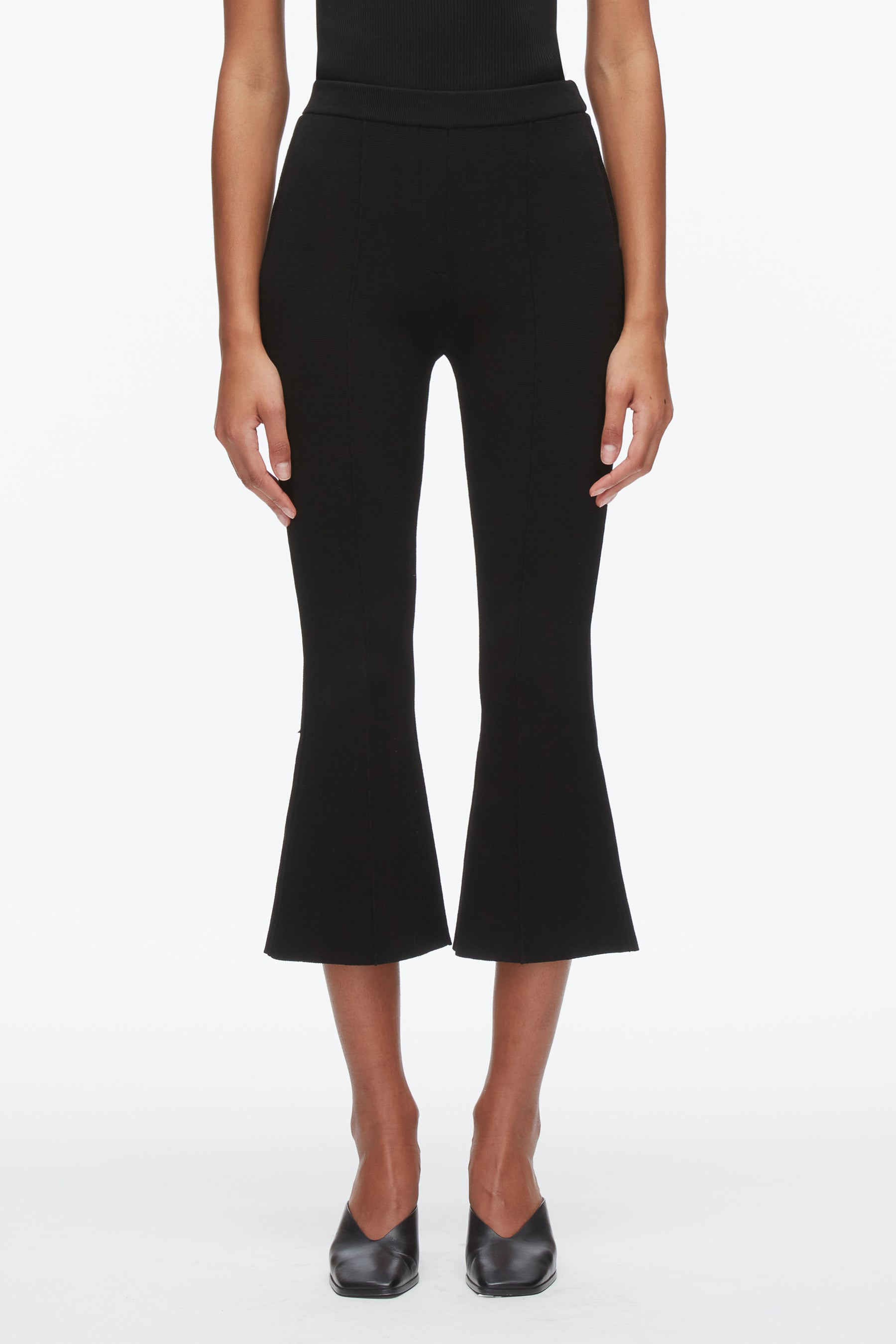 Compact Cropped Kickflare Pant - 3