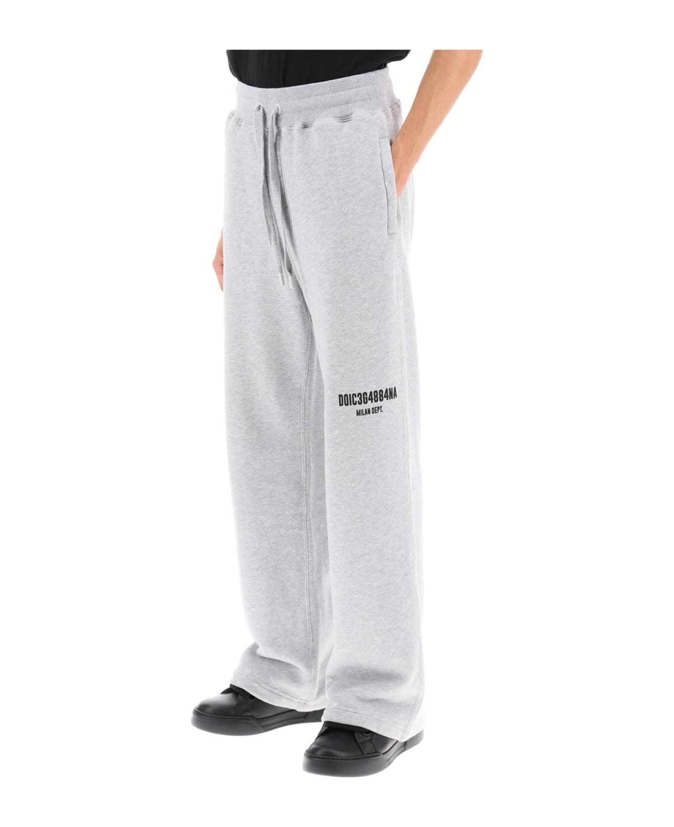 Wide Leg Sweat Pants - 4