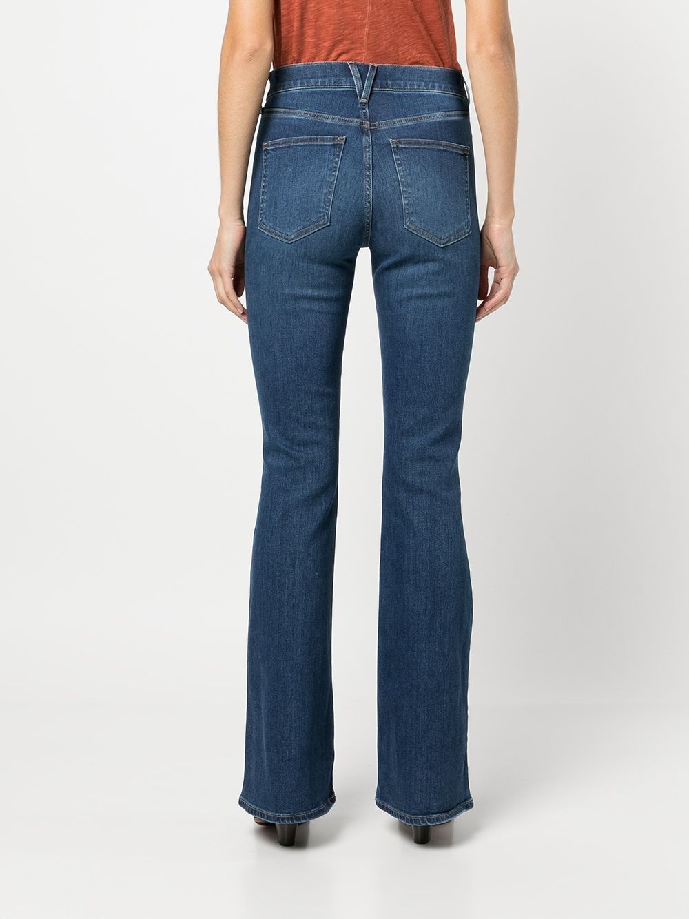 Beverly high-rise flared jeans - 4