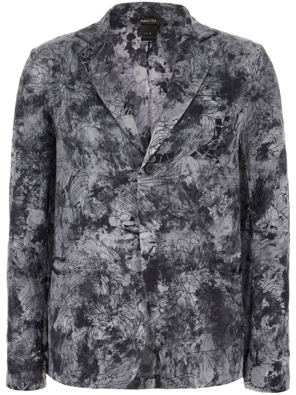 floral-print shirt - 1